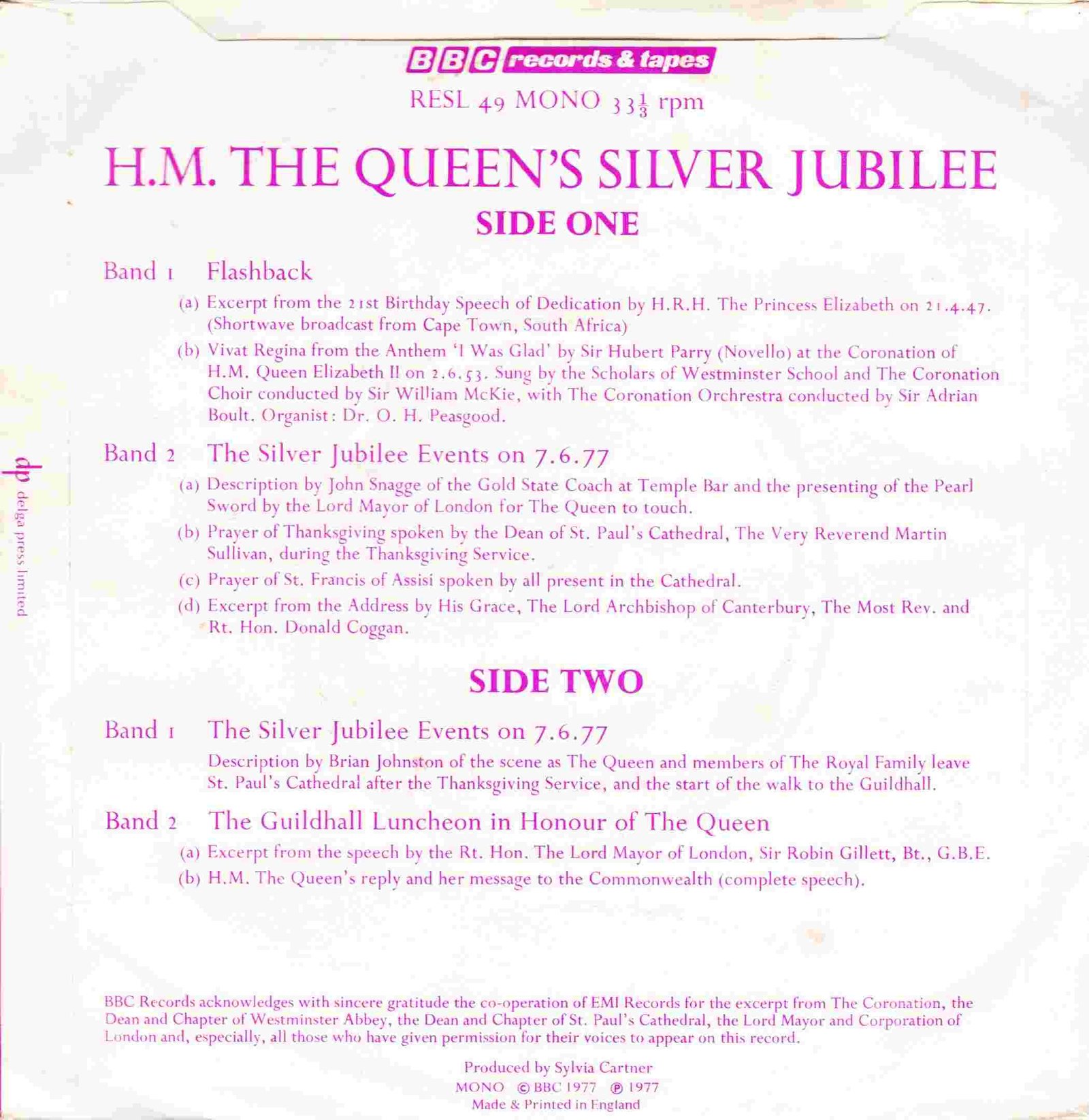 Back cover of RESL 49